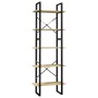 Estantería de 5 niveles madera maciza pino 60x30x175 cm de vidaXL, Librerías y estanterías - Ref: Foro24-3081983, Precio: 104...