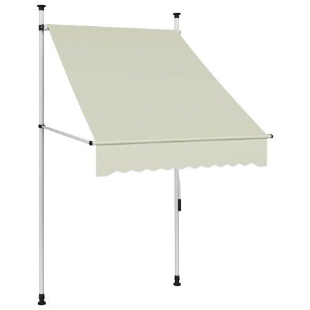 Toldo retráctil de operación manual color crema 100 cm en Toldos | Comprar online en Foru.es