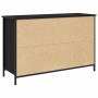Conjunto de mueble de TV Roble Negro 101 x 35 x 65 cm en Muebles TV | Comprar online en Foru.es