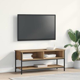 Conjunto de mueble de TV Roble artesanal 100 x 35 x 45 cm en Muebles TV | Comprar online en Foru.es