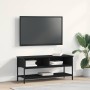 Conjunto de mueble de TV Roble Negro 100 x 35 x 45 cm en Muebles TV | Comprar online en Foru.es