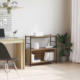 Estante de libros Roble artisan 80 x 30 x 78.5 cm en Librerías y estanterías | Comprar online en Foru.es