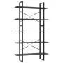 Estantería 5 niveles madera ingeniería gris 100x30x175 cm de vidaXL, Librerías y estanterías - Ref: Foro24-3082000, Precio: 9...