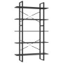 Estantería 5 niveles madera ingeniería gris 100x30x175 cm de vidaXL, Librerías y estanterías - Ref: Foro24-3082000, Precio: 9...