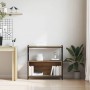 Estante de libros Roble artisan 80 x 30 x 78.5 cm en Librerías y estanterías | Comprar online en Foru.es