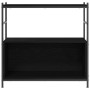 Estante de libros Roble negro 80 x 30 x 78.5 cm en Librerías y estanterías | Comprar online en Foru.es