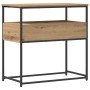 Mesa Consola con cajón Roble artesanal 75 x 40 x 75 cm en Mesas auxiliares | Comprar online en Foru.es