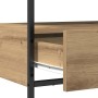Mesa Consola con cajón Roble artesanal 75 x 40 x 75 cm en Mesas auxiliares | Comprar online en Foru.es