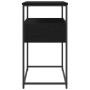 Mesa Consola Roble Negro 75 x 40 x 75 cm Madera de ingeniería en Mesas auxiliares | Comprar online en Foru.es