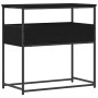 Mesa Consola Roble Negro 75 x 40 x 75 cm Madera de ingeniería en Mesas auxiliares | Comprar online en Foru.es