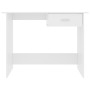Escritorio de madera contrachapada blanco 100x50x76 cm de vidaXL, Escritorios - Ref: Foro24-800549, Precio: 59,21 €, Descuent...