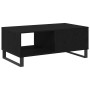 Mesa de Café Roble Negro 90 x 50 x 36,5 cm Madera de ingeniería en Mesas de centro | Comprar online en Foru.es