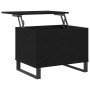 Mesa de Café Roble Negro 60 x 44,5 x 45 cm en Mesas de centro | Comprar online en Foru.es