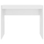 Escritorio de madera contrachapada blanco brillo 90x40x72 cm de vidaXL, Escritorios - Ref: Foro24-800384, Precio: 48,69 €, De...
