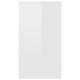 Escritorio de madera contrachapada blanco brillo 90x40x72 cm de vidaXL, Escritorios - Ref: Foro24-800384, Precio: 48,69 €, De...