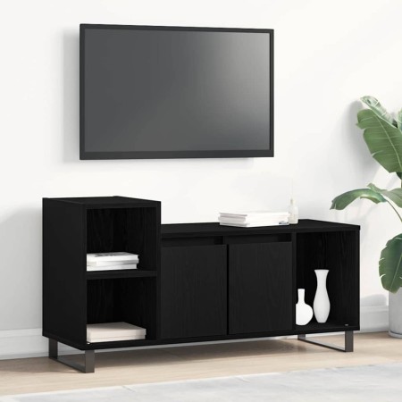 Conjunto de mueble de TV Roble Negro 100 x 35 x 55 cm en Muebles TV | Comprar online en Foru.es