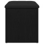 Banco de almacenamiento Roble negro 62 x 42 x 45 cm en Bancos para recibidores y almacenamiento | Comprar online en Foru.es