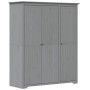 Armario BODO madera maciza de pino gris 151,5x52x176,5 cm de vidaXL, Armarios roperos - Ref: Foro24-355064, Precio: 401,04 €,...