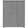 Armario BODO madera maciza de pino gris 151,5x52x176,5 cm de vidaXL, Armarios roperos - Ref: Foro24-355064, Precio: 401,04 €,...