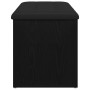 Banco de almacenamiento Roble negro 102 x 42 x 45 cm en Bancos para recibidores y almacenamiento | Comprar online en Foru.es
