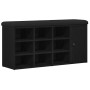 Banco de almacenamiento Roble Negro 102 x 32 x 50 cm en Bancos para recibidores y almacenamiento | Comprar online en Foru.es
