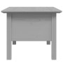 Mesa de centro BODO madera maciza de pino gris 100x55x46 cm de vidaXL, Mesas de centro - Ref: Foro24-355070, Precio: 78,14 €,...