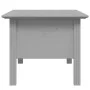 Mesa de centro BODO madera maciza de pino gris 100x55x46 cm de vidaXL, Mesas de centro - Ref: Foro24-355070, Precio: 77,17 €,...
