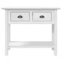 Mesa consola BODO madera maciza de pino blanco 90x34,5x73 cm de vidaXL, Mesas auxiliares - Ref: Foro24-355071, Precio: 102,43...