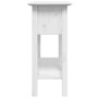 Mesa consola BODO madera maciza de pino blanco 90x34,5x73 cm de vidaXL, Mesas auxiliares - Ref: Foro24-355071, Precio: 104,56...