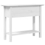 Mesa consola BODO madera maciza de pino blanco 90x34,5x73 cm de vidaXL, Mesas auxiliares - Ref: Foro24-355071, Precio: 104,56...