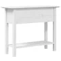 Mesa consola BODO madera maciza de pino blanco 90x34,5x73 cm de vidaXL, Mesas auxiliares - Ref: Foro24-355071, Precio: 102,43...