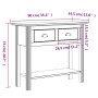 Mesa consola BODO madera maciza de pino blanco 90x34,5x73 cm de vidaXL, Mesas auxiliares - Ref: Foro24-355071, Precio: 104,56...