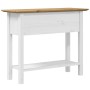 Mesa consola BODO madera maciza de pino marrón 91x35x74 cm de vidaXL, Mesas auxiliares - Ref: Foro24-355072, Precio: 101,98 €...