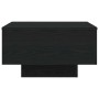 Mesa de Café Roble Negro 55 x 55 x 31 cm Madera de ingeniería en Mesas de centro | Comprar online en Foru.es