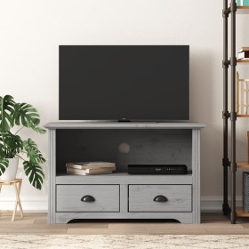 Mueble de TV 2 cajones BODO madera de pino gris 91,5x44,5x56 cm de vidaXL, Muebles TV - Ref: Foro24-355076, Precio: 103,90 €,...