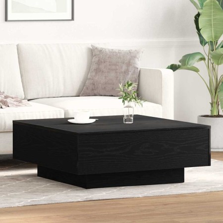 Mesa de Café Roble Negro 80 x 80 x 31 cm en Mesas de centro | Comprar online en Foru.es