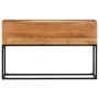 Mesa consola de madera maciza de acacia 120x30x75 cm de vidaXL, Mesas auxiliares - Ref: Foro24-320821, Precio: 161,11 €, Desc...