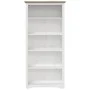 Librería BODO 5 estantes madera maciza pino marrón 80x38x180 cm de vidaXL, Librerías y estanterías - Ref: Foro24-355081, Prec...