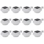 Solar lamps for outdoor fence 12 pcs LED black by vidaXL, Outdoor lighting - Ref: Foro24-277123, Price: 82,79 €, Discount: %
