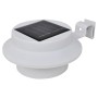 Lámparas solares para valla exterior 12 uds LED negro de vidaXL, Iluminación de exterior - Ref: Foro24-277123, Precio: 73,41 ...