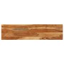 Mesa consola de madera maciza de acacia 120x30x75 cm de vidaXL, Mesas auxiliares - Ref: Foro24-320821, Precio: 161,11 €, Desc...