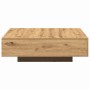 Mesa de Café Roble artesanal 100 x 100 x 31 cm en Mesas de centro | Comprar online en Foru.es