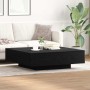 Mesa de Café Roble Negro 100 x 100 x 31 cm en Mesas de centro | Comprar online en Foru.es
