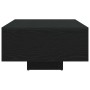 Mesa de Café Roble Negro 85 x 55 x 31 cm Madera de ingeniería en Mesas de centro | Comprar online en Foru.es
