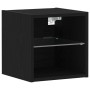 Conjunto de mueble de TV Negro 30 x 28,5 x 30 cm en Muebles TV | Comprar online en Foru.es