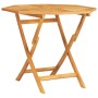 Juego de comedor para jardín 5 piezas madera maciza de teca de vidaXL, Conjuntos de jardín - Ref: Foro24-3155032, Precio: 382...
