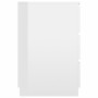 Escritorio de madera contrachapada blanco brillo 140x50x77 cm de vidaXL, Escritorios - Ref: Foro24-800816, Precio: 227,38 €, ...
