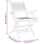 Juego de comedor para jardín 5 piezas madera maciza de teca de vidaXL, Conjuntos de jardín - Ref: Foro24-3155032, Precio: 382...