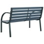 Banco de jardín madera gris 120 cm de vidaXL, Bancos de jardín - Ref: Foro24-47936, Precio: 110,21 €, Descuento: %