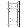 Estantería de 5 niveles madera ingeniería blanca 100x30x175 cm de vidaXL, Librerías y estanterías - Ref: Foro24-3081998, Prec...